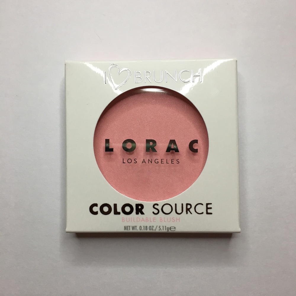 Lorac ‘I Love Brunch’ Color Source Buildable Blush